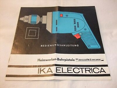 DDR_Reklame's tweet image. Die #Multimax  gab es in zwei Ausführungen. Das Standardmodell kostete 123,70 Mark, wurde von unterschiedlichen VEBs hergestellt, hatte keine elektronische Drehzahlregelung und war meistens schwer zu bekommen. 

#Bohrpistole #Bohrmaschine #DDR #GDR #Ostalgie #EastGermany