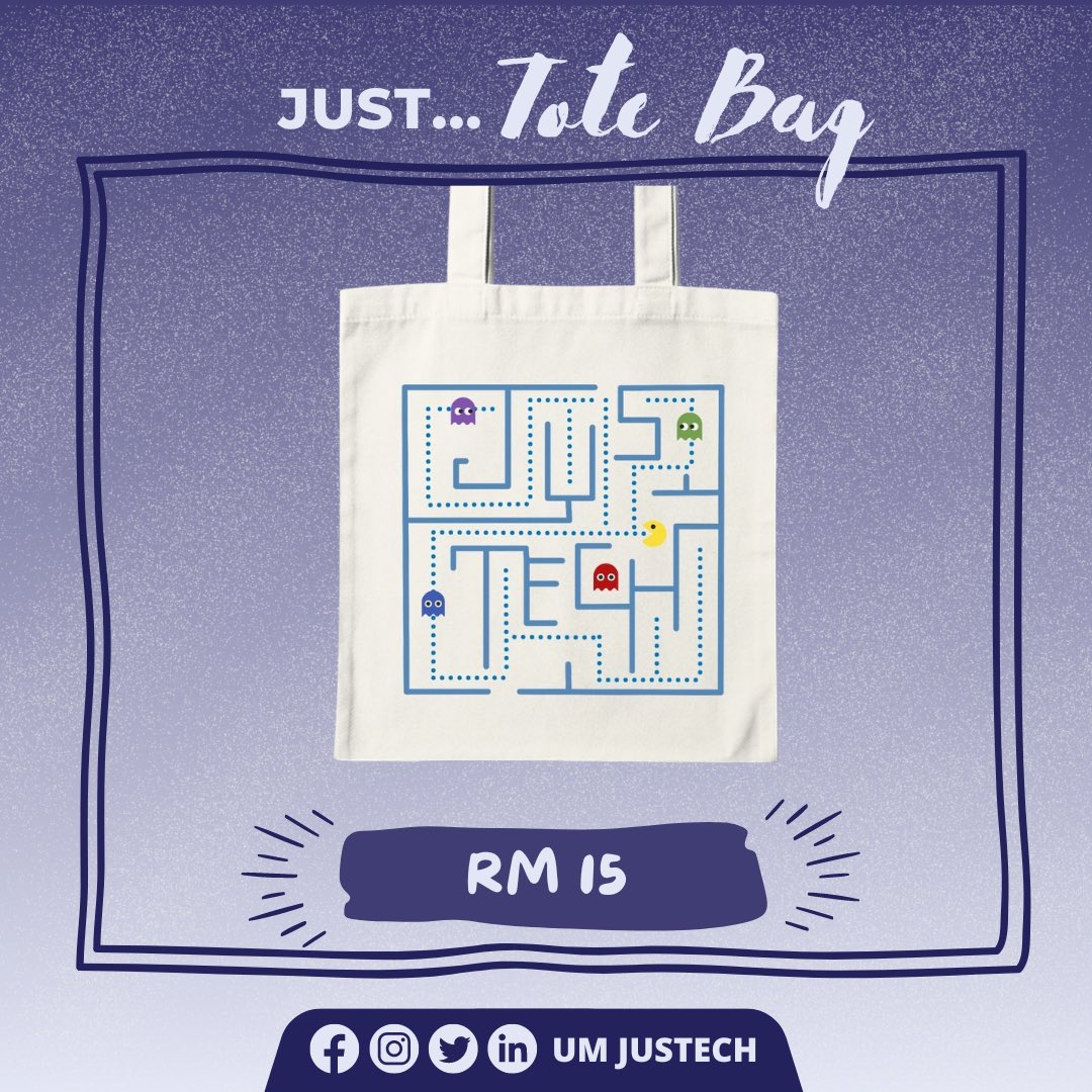 umjustech's tweet photo. [JustMerch 2.0] 

Psst psst, guess what? 

It’s time for JustMerch! 🥳

This time round we are games and pixel inspired, and if we do say so ourselves they’re absolutely adorable! https://t.co/M6nAeXnIRR