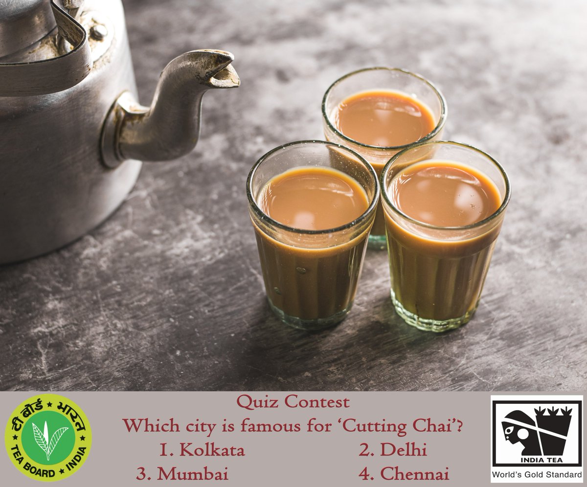 Tea Board India on Twitter "Tea Board India presents the sixth