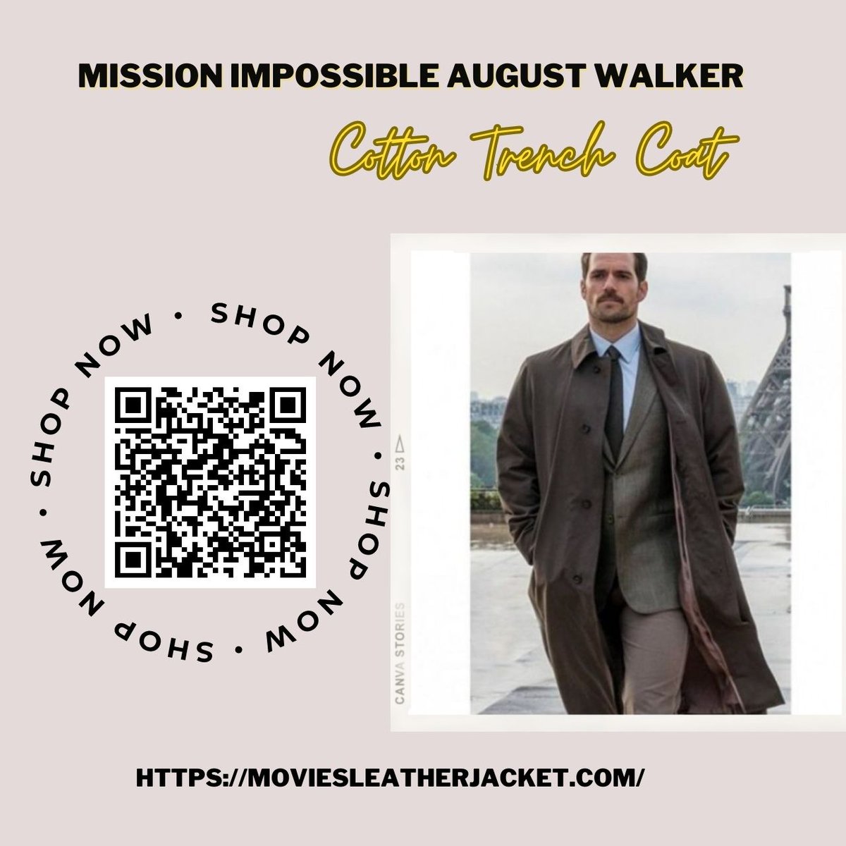 movies_jacket's tweet image. Mission Impossible Fallout August Walker (Henry Cavill) Cotton Trench Coat
bit.ly/3KU0xkX
#Cottonjacketstyle #instagrampost #brownjacket #Cotton #costume #trenchcoat #MissionImpossiblejacket #Browncoat #Cottoncoat #Augustwalker #missionimpossible  #Henrycavillcoat