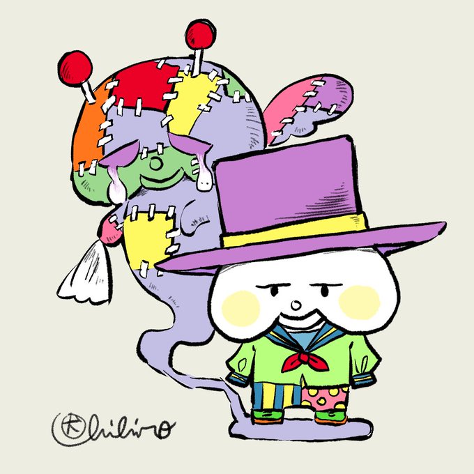 「帽子 紫肌」のTwitter画像/イラスト(新着)