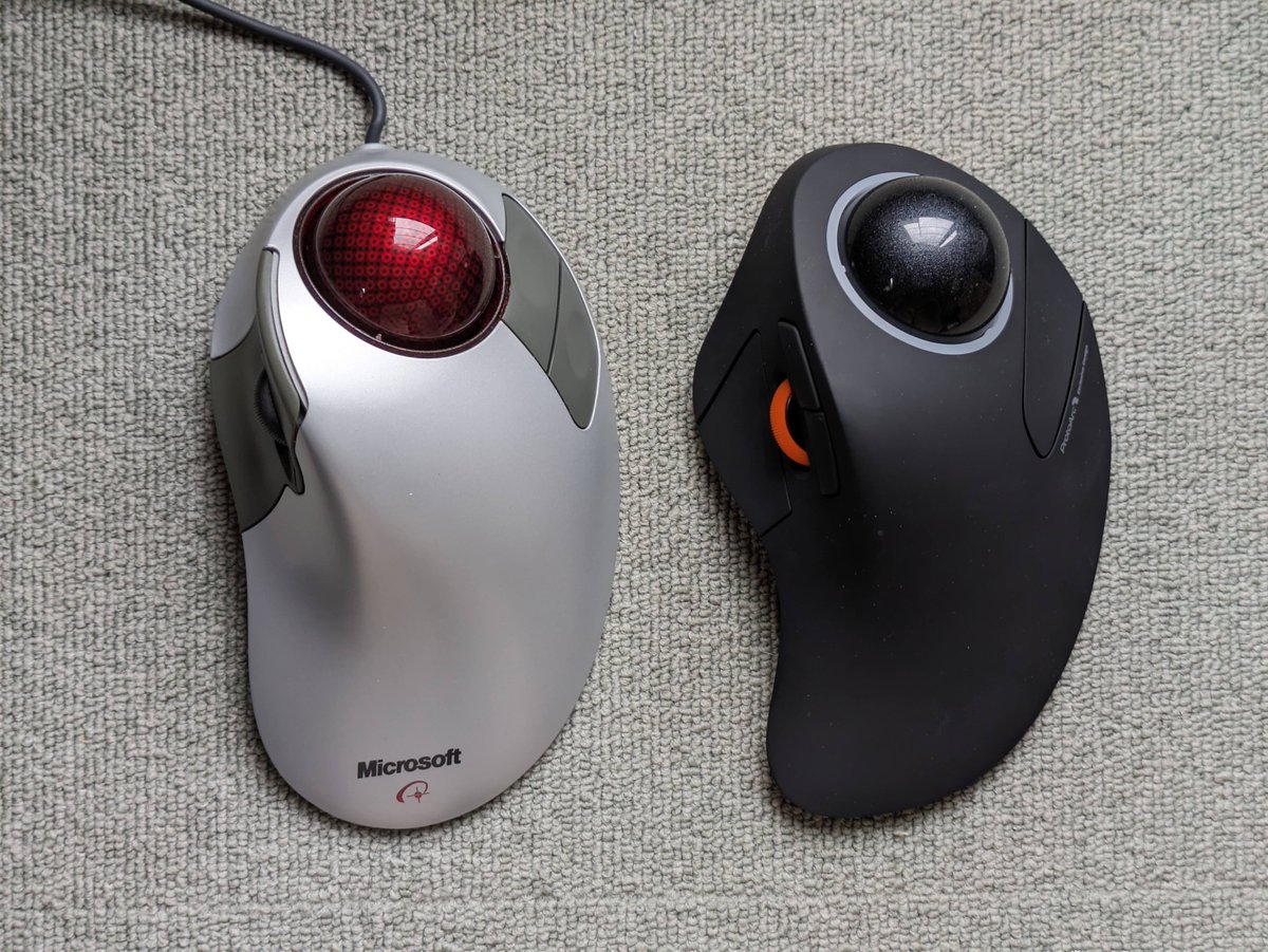 ProtoArc EM03 は、Microsoft Trackball Explorer (TBE) ライクな