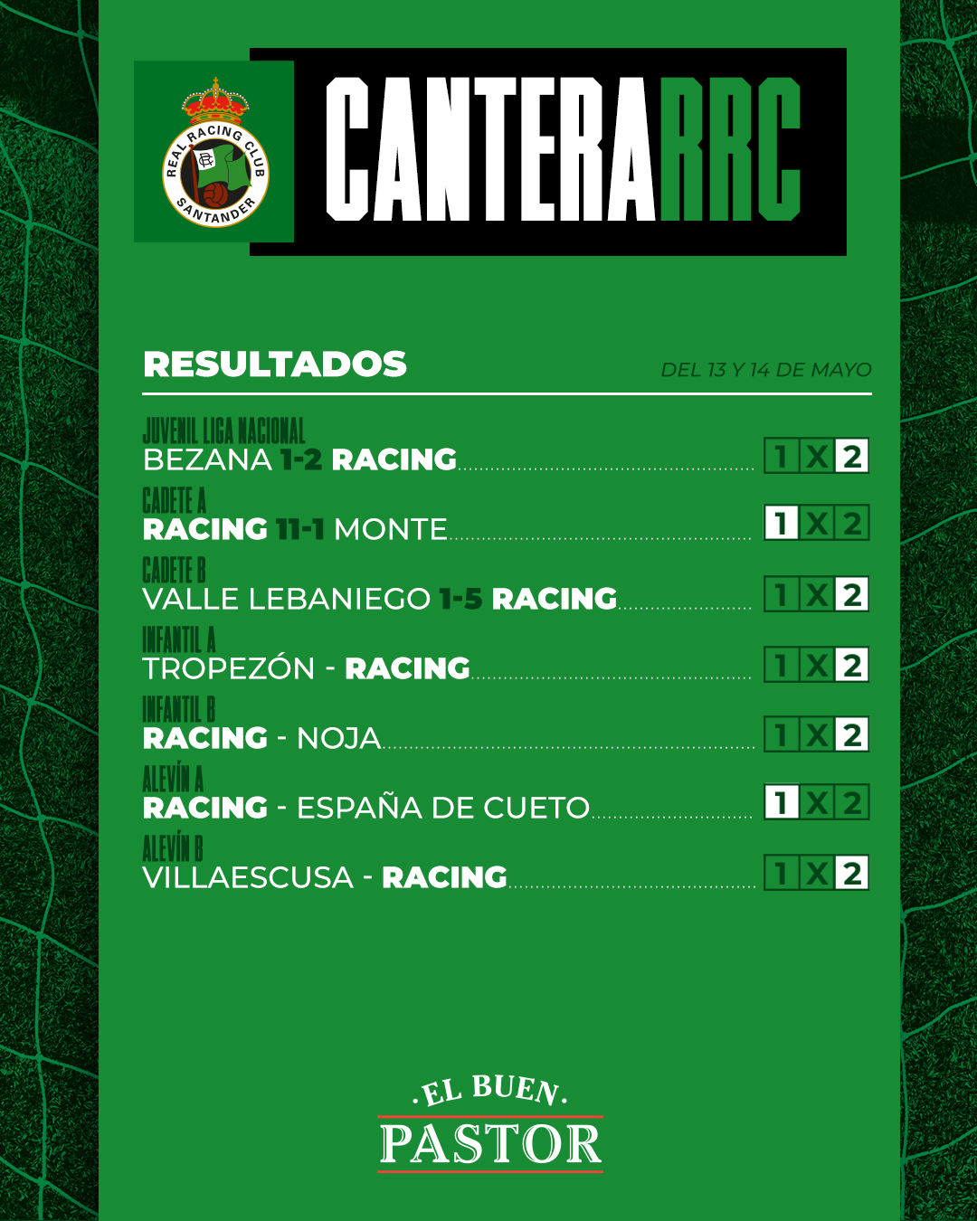 Real Racing Club on X: 📅 #CanteraRRC  @lechebuenpastor   / X