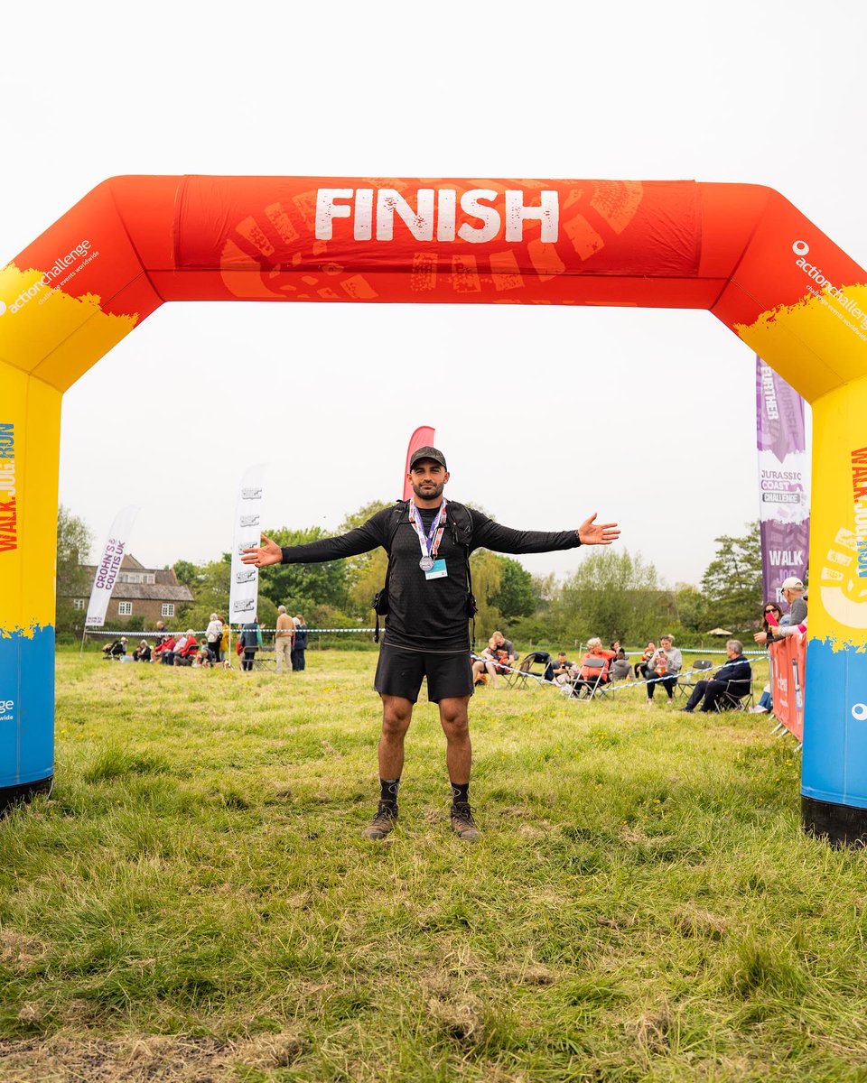 100KM JURASSIC COAST ULTRA CHALLENGE

COMPLETED IT MATE ✅

Thank you to everyone that’s donated to @DorsetMind so far. Link here 👉🏽 rb.gy/bndpol 

Now, we rest for 4 weeks in time for the 3 peaks challenge ⛰️

#ultra #ultrachallenges #charity #fundraising