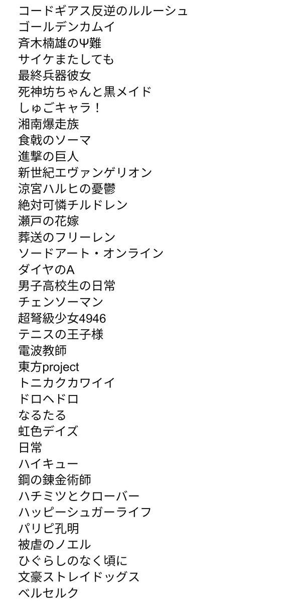 Fuji_Apple0819's tweet photo. 固定ツイート更新!
布教あんまりしないけど語りたいマンです✌️
履修済み作品一覧↓ https://t.co/UFnwRUjjYK