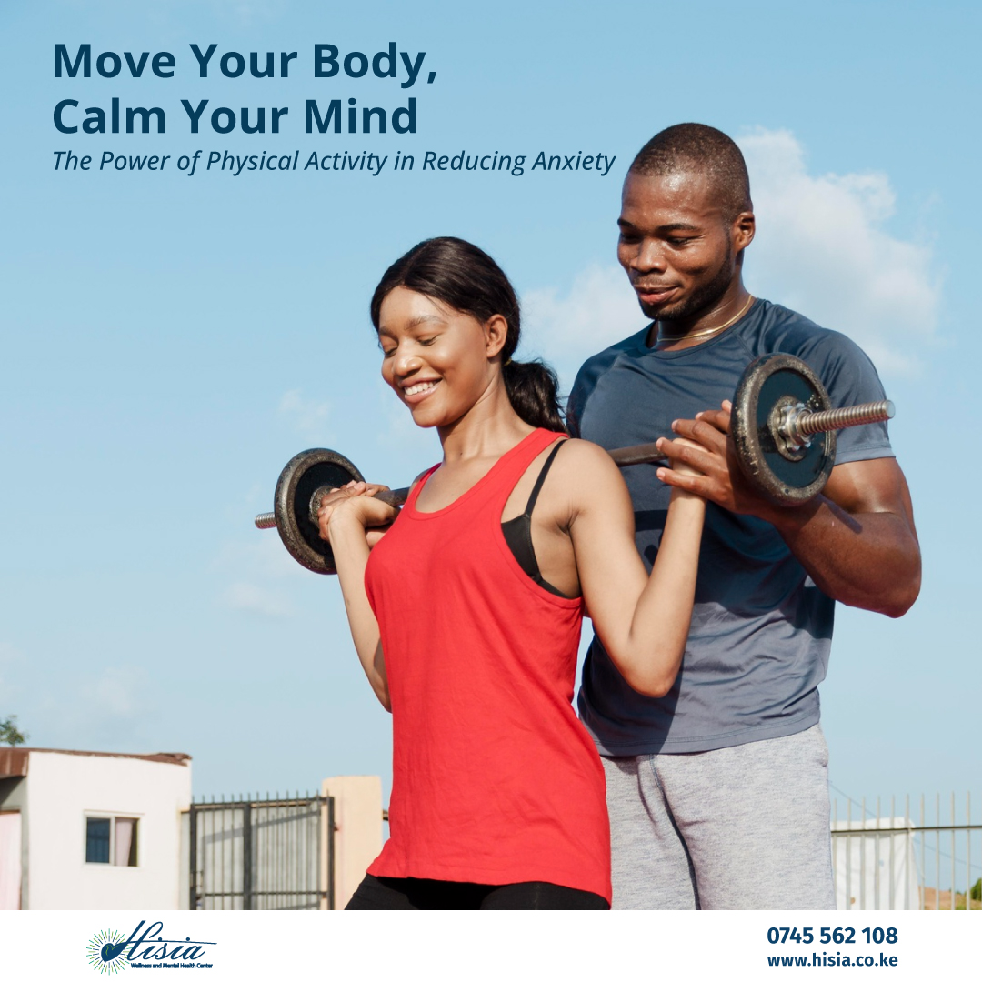 HisiaPsychology's tweet photo. Physical activity can help reduce anxiety. How do you stay active? #ExerciseForAnxiety #MentalHealthAwareness https://t.co/COkQ7CJUit