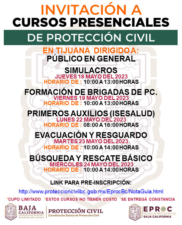 Protección Civil BC tweet media