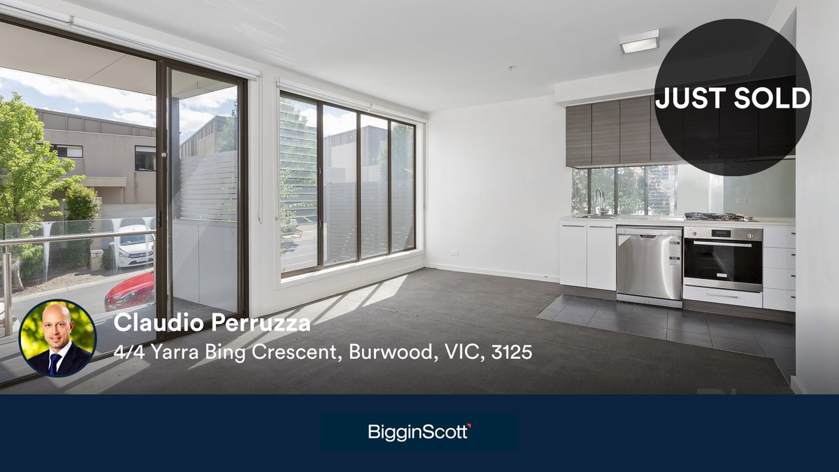 🛌 2 🛀 2 🚘 1
📍 4/4 Yarra Bing Crescent, Burwood, VIC, 3125

My latest sale on RateMyAgent.

rma.reviews/fhThnvUEHadN

...
#ratemyagent #realestate #BigginScott_St_Kilda__Elwood