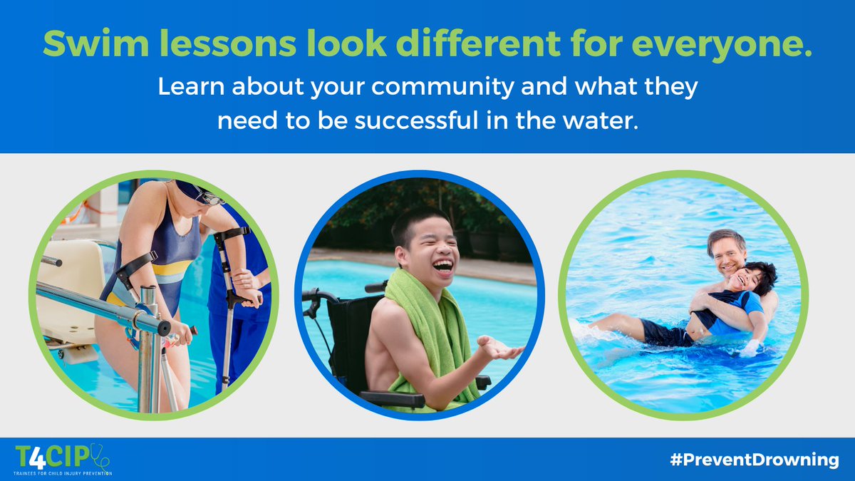 Kids with disabilities like Autism and Down Syndrome are at a significantly higher risk for both fatal and non-fatal drowning. Families & pediatricians across the US are advocating for accessible, affordable swimming lessons — including adaptive lessons.🌊 #PreventDrowning