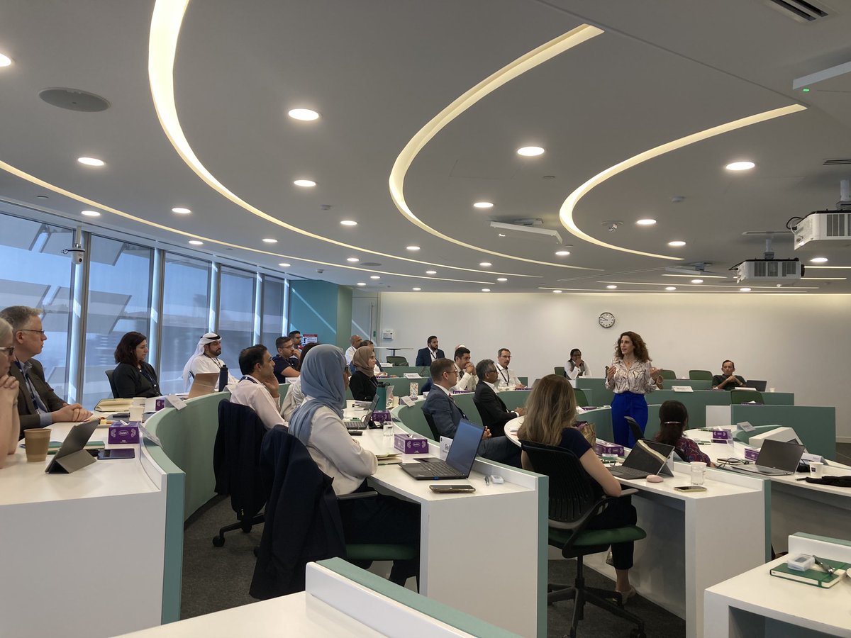 Pascale Anglade MD MBA (@anglademdmba) on Twitter photo Kicking off our 4th cohort <a href="/CCAD/">Cleveland Clinic Abu Dhabi</a> <a href="/INSEAD/">INSEAD</a> physician leadership program addressing essential non-clinical skills!
✅Adaptive leadership
✅Leading in volatile times
✅Business model innovation for health services
👍🏽Breaking silos & ⬆️collaboration across functions+institutes Kicking off our 4th cohort <a href="/CCAD/">Cleveland Clinic Abu Dhabi</a> <a href="/INSEAD/">INSEAD</a> physician leadership program addressing essential non-clinical skills!
✅Adaptive leadership
✅Leading in volatile times
✅Business model innovation for health services
👍🏽Breaking silos & ⬆️collaboration across functions+institutes