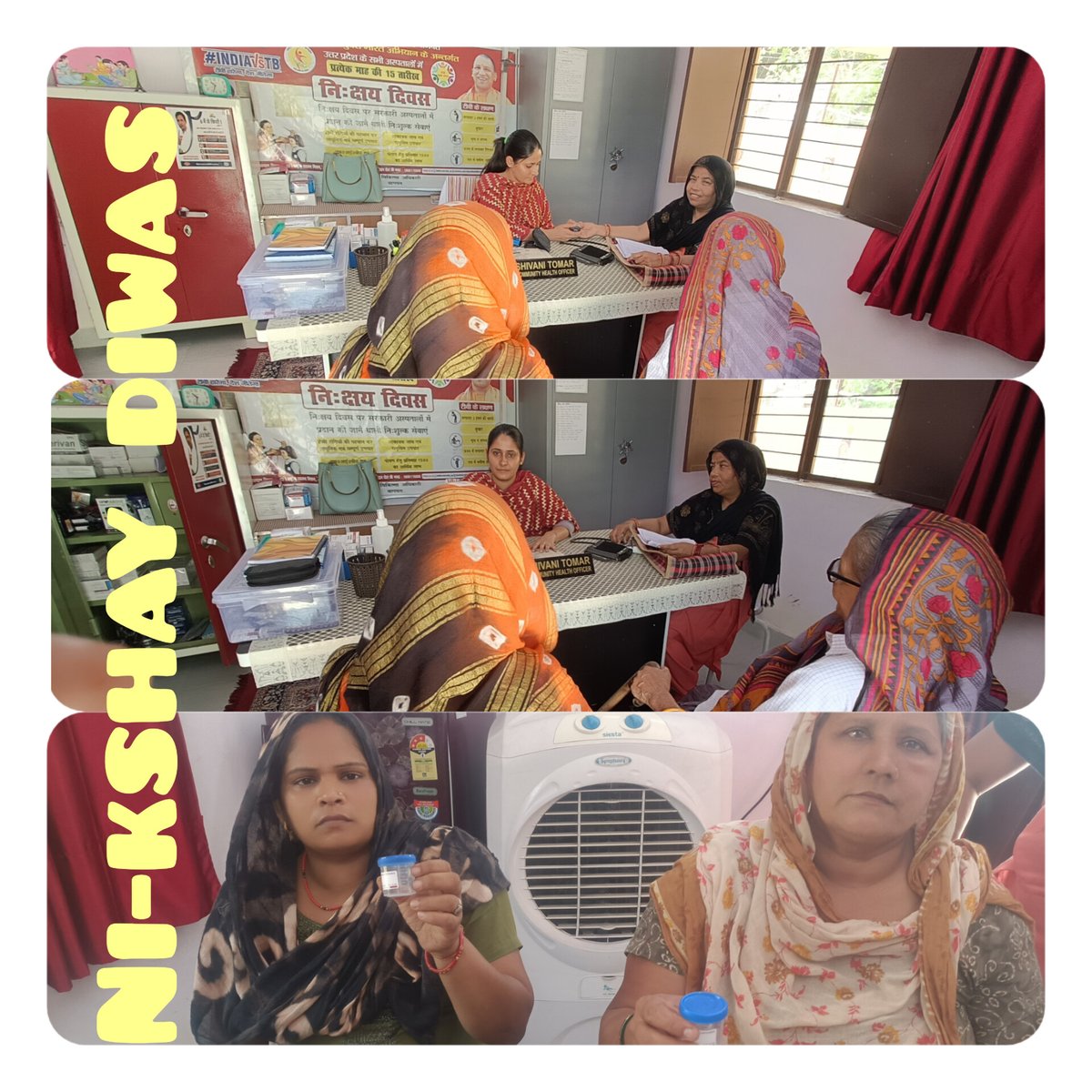 tomarshivani032's tweet photo. Nikshay diwas celebrated at hwc- mahavatpur
-Sample collected
-creating awareness regarding TB among people
-sign and symptoms explained to community people https://t.co/tVePlk6g95