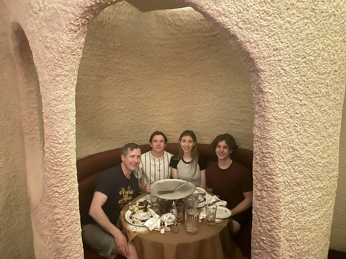 jonny_human's tweet photo. It was  Drew’s 17th Birthday on the 11th.  Fittingly we like savages at the @thecaverest . https://t.co/VJBISE0KGA