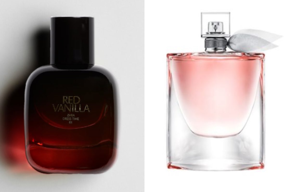KUZA_APPAREL on IG on X: Red Vanilla by Zara. (11,000) - 200ml Fruity  floral scent and a perfect dupe for Lancôme's La Vie Est Belle. Available  on order. Please RT!  /
