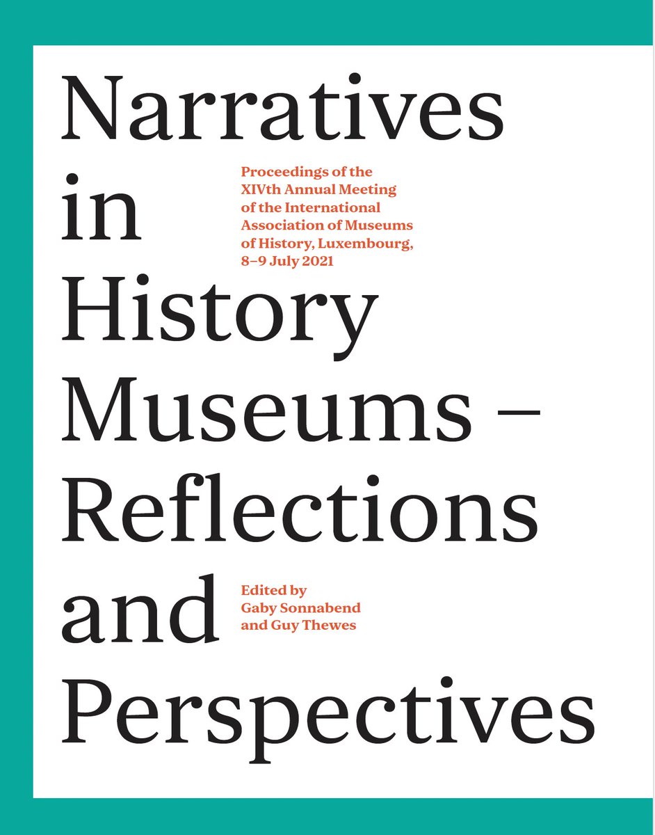 A short reading on participation in history museums.
"Making History Together: Participation in Museums"
academia.edu/101786076/Maki…

#Museum #Participation #PublicHistory 
<a href="/pubhisint/">IFPH-FIHP</a> <a href="/PH_Weekly/">Public History Weekly (PHW)</a>