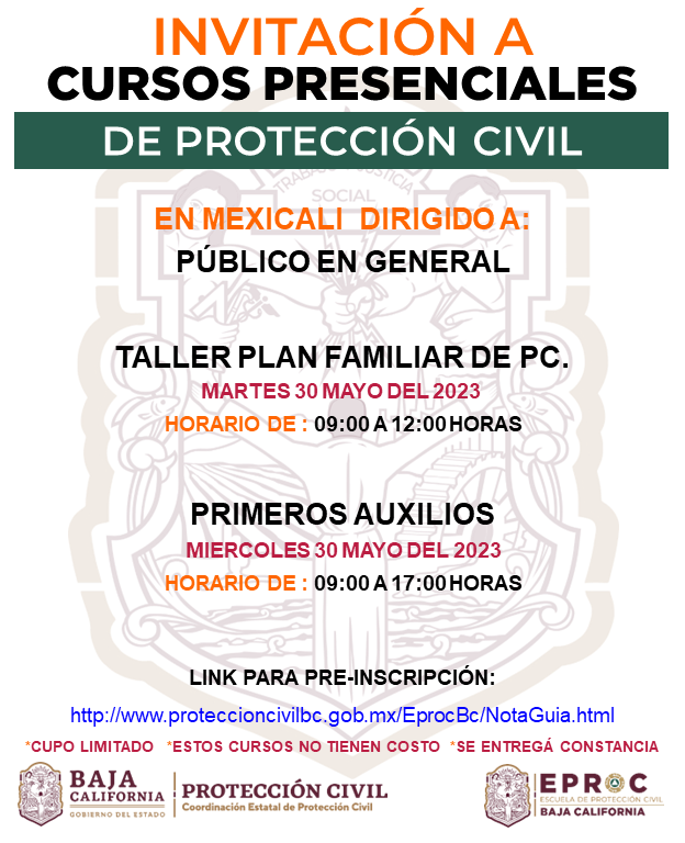 Protección Civil BC tweet media