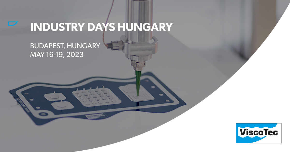 We are exhibiting at #IndustryDays in #Hungary!

We are looking forward to many interesting conversations and insightful trade fair days and are proud to present our products and solutions to you!

So stop by, we will be happy to see you!

#Manufacturing #Dispensing #Dosing