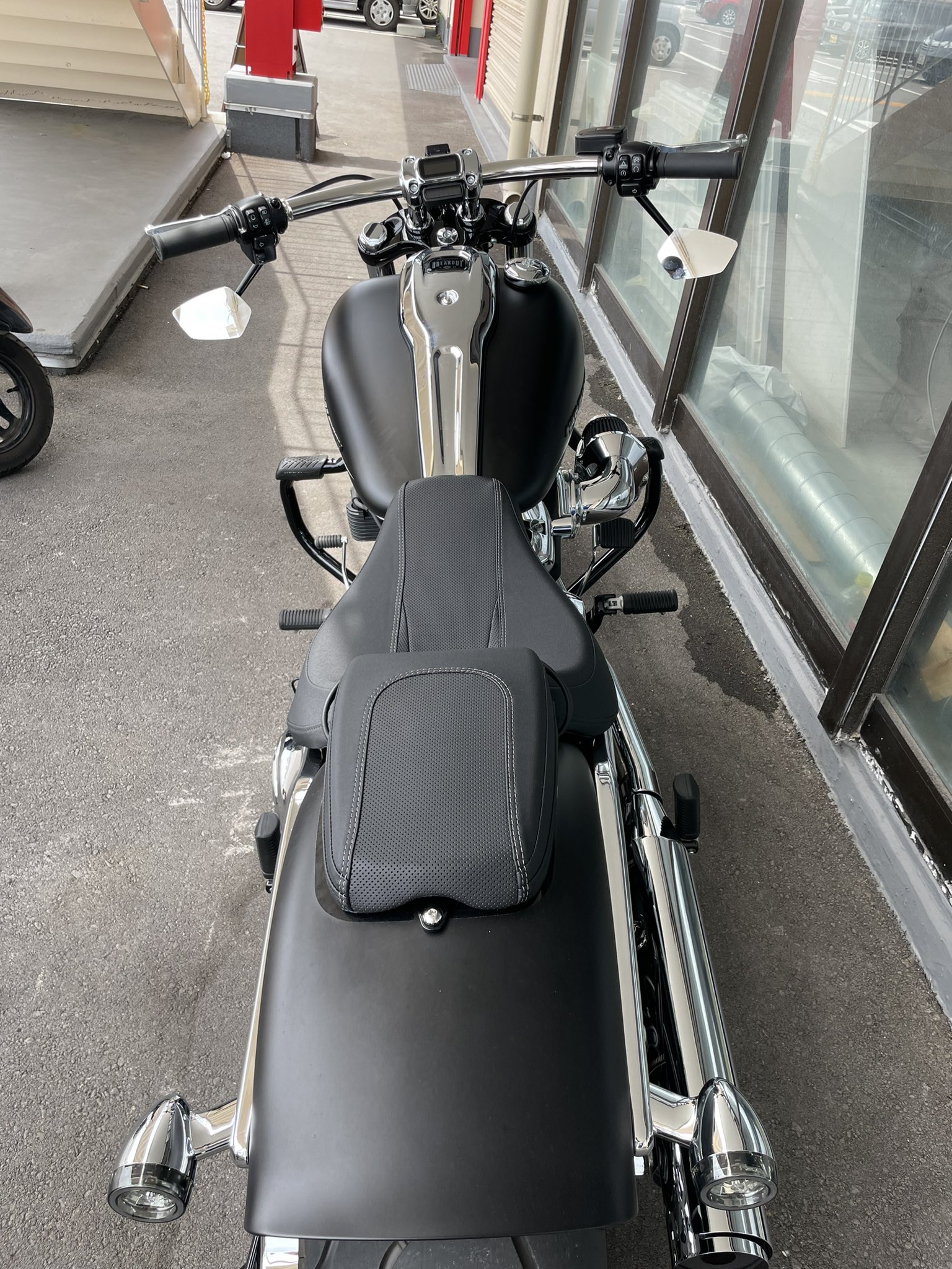 モトガジェット　ミラー Motogadget MOビュー・グラスレスミラー スポーツ ブラック
