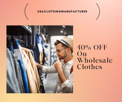 Affordable Wholesale Clothing Manufacturer In USA At Flat 40% OFF
tinyurl.com/4vurtnrn

#clothingmanufacturers #clothingmanufacturersinusa #customclothingmanufacturers #wholesaleclothingmanufacturers #wholesaleclothingvendors #wholesaleclothingsuppliers