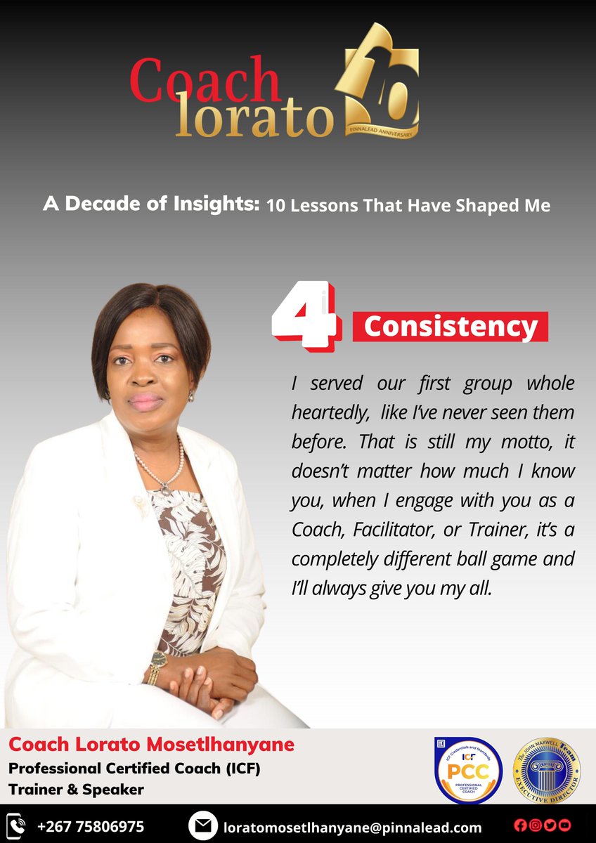 loratomos's tweet image. A Dedicate of Insights! 

Lesson #4 CONSISTENCY  

I purposed in my heart that this door was going to open many more doors. I served...   

#Insight4 
#bedetermined 
#consistency 
#lessonslearnt 
#mondaymotivation 
#CoachLorato