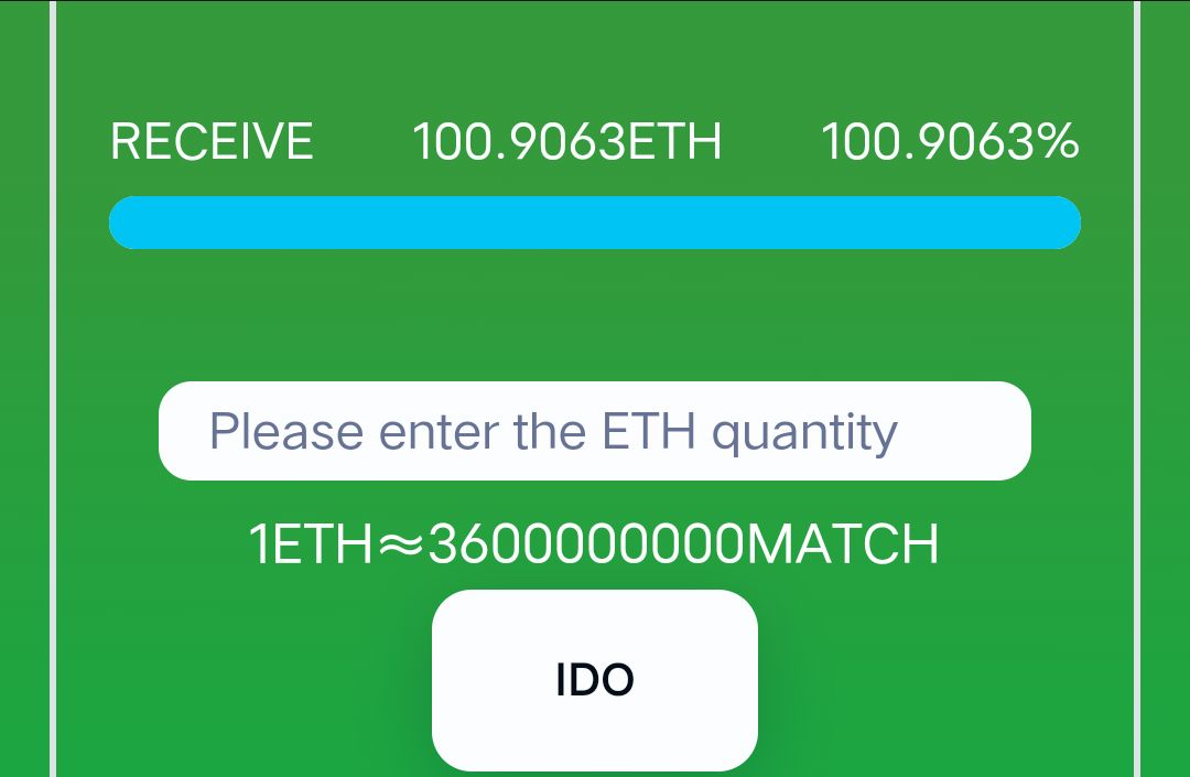 🏆We have successfully concluded our Public IDO as we have reached our 100 ETH goal‼

The sale isn't over, head to matchmen.pro to grab your $MATCH memecoin.

💰The $MATCH Token will be listed within 72 hours once the IDO closes💰

More announcements are soon to come!
