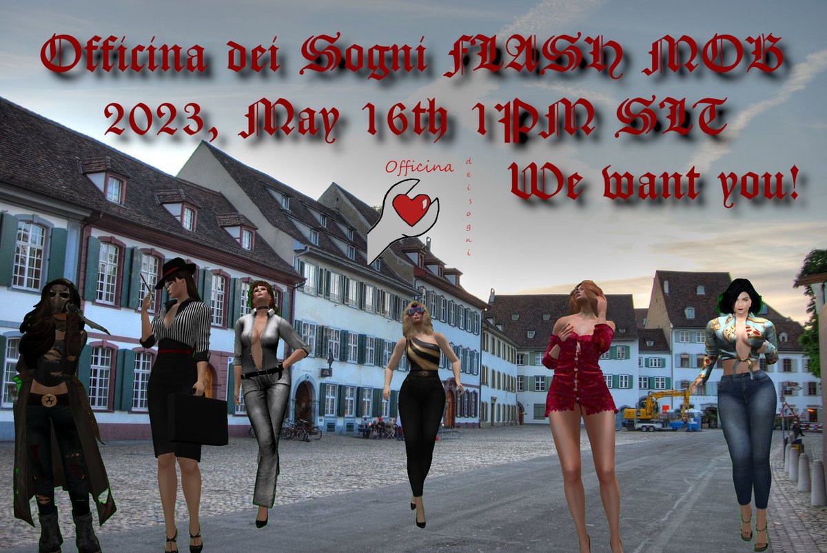 StellaVirgy's tweet photo. Just a dancing flash mob.
SLurl: https://t.co/ET2iizYkLS
#SecondLife #SLPerformance #OfficinaDeiSogni https://t.co/ztbvnJzevF