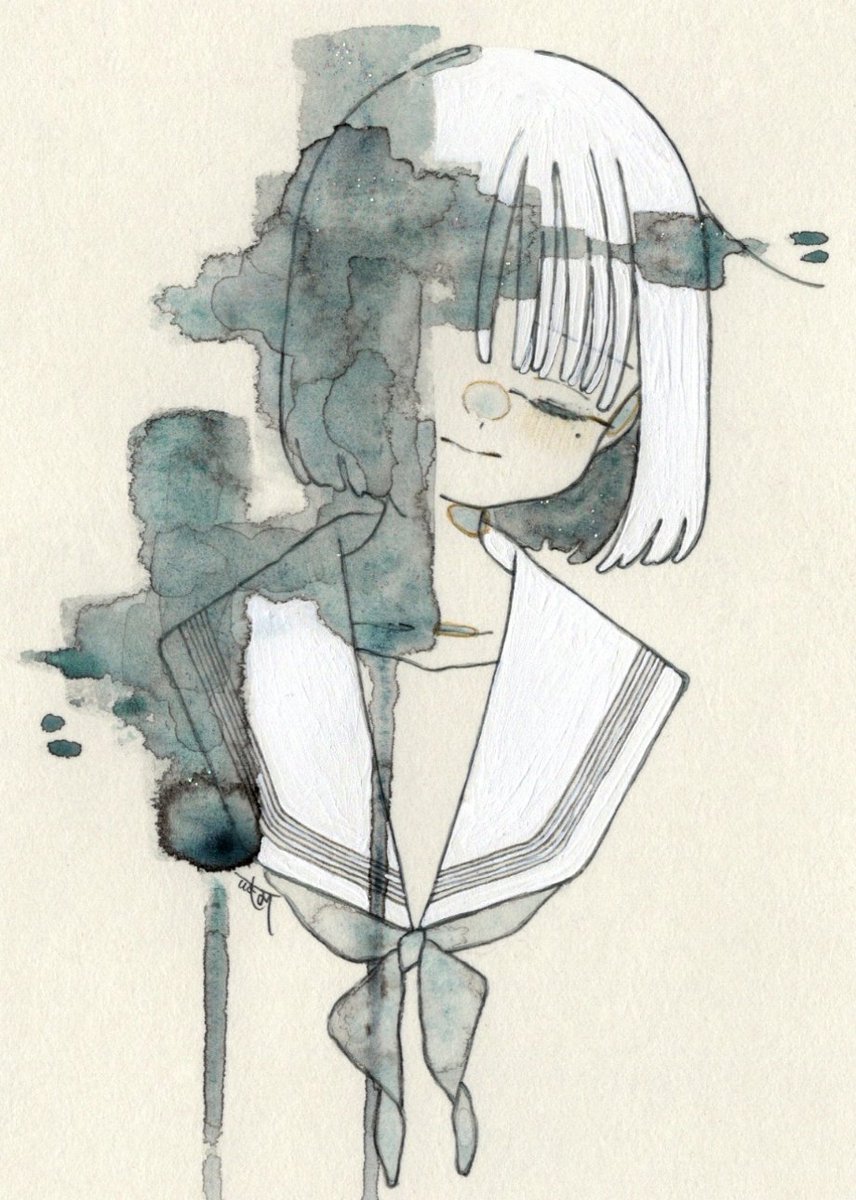 「偽り、」|watariのイラスト