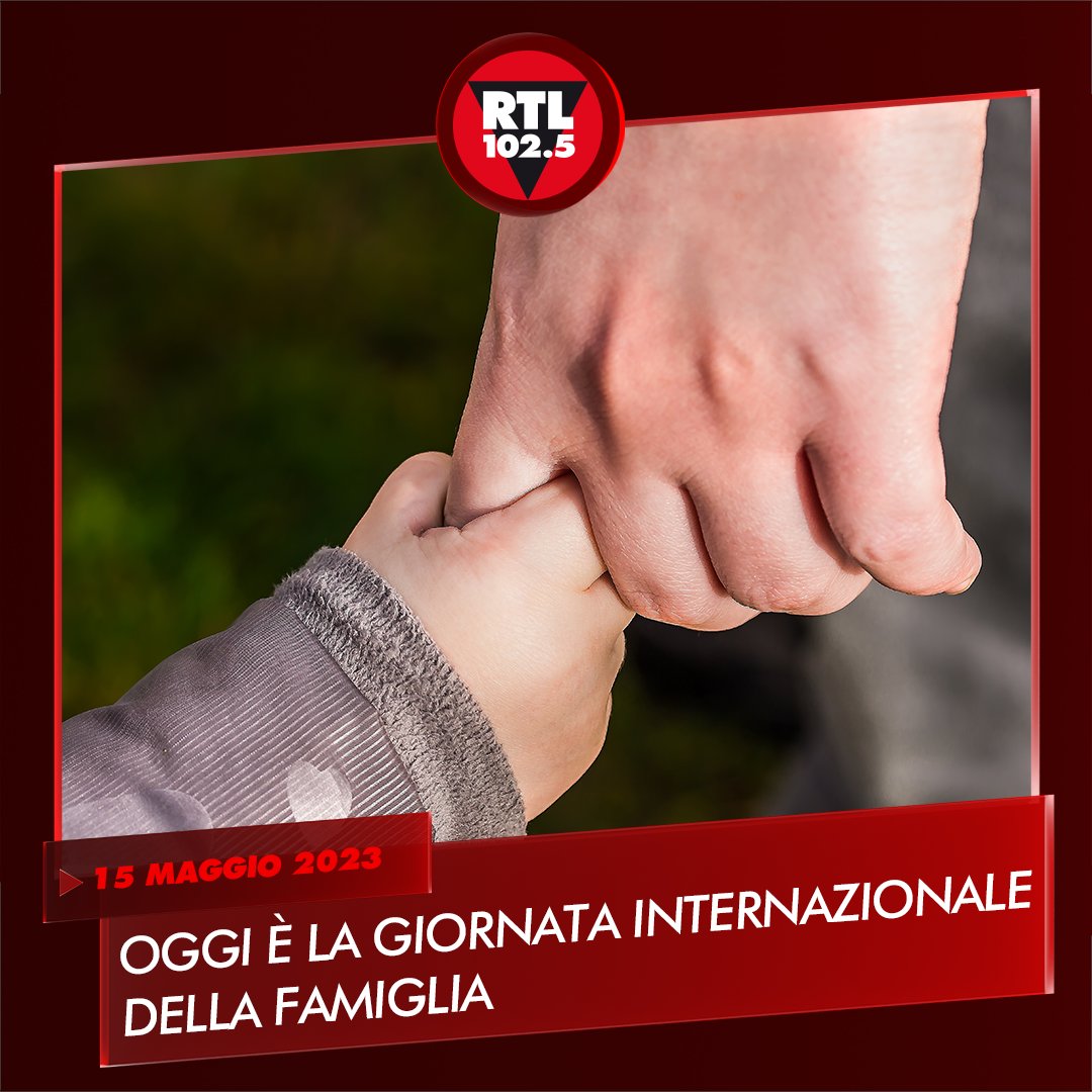 rtl1025's tweet photo. 📅 Oggi è la Giornata Internazionale della Famiglia. Nel 1994 l'Assemblea Generale delle Nazioni Uniti (ONU) ha proclamato questa ricorrenza, dedicandola al "fondamentale gruppo sociale e l'ambiente naturale per lo sviluppo e il benessere di tutti i suoi membri" https://t.co/MoLwZvNfie