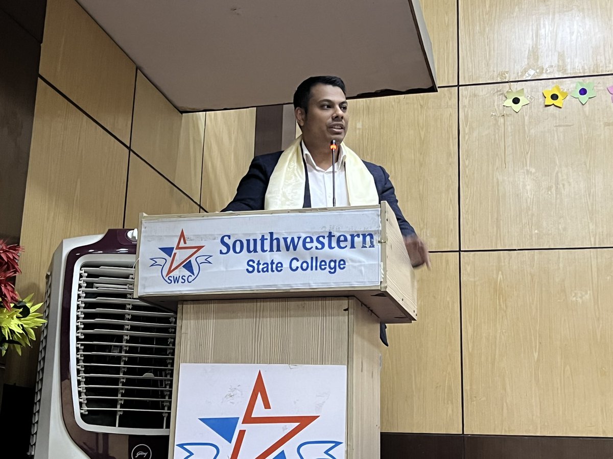 pjay_shrestha's tweet photo. Lovely to join Burn Awareness program at Southwestern State College which has over 4,500 students. https://t.co/ubIvjUW1H9