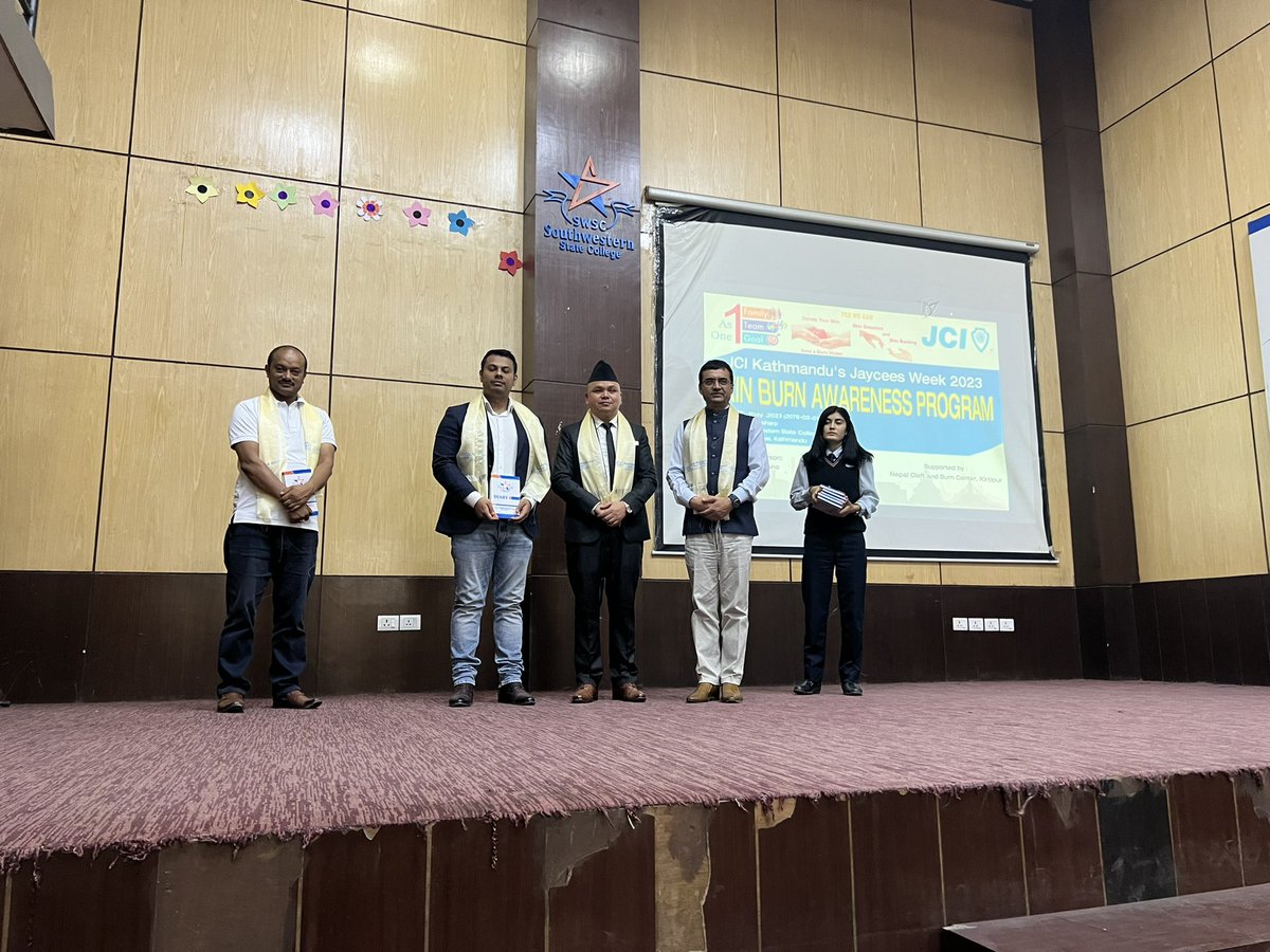 pjay_shrestha's tweet photo. Lovely to join Burn Awareness program at Southwestern State College which has over 4,500 students. https://t.co/ubIvjUW1H9