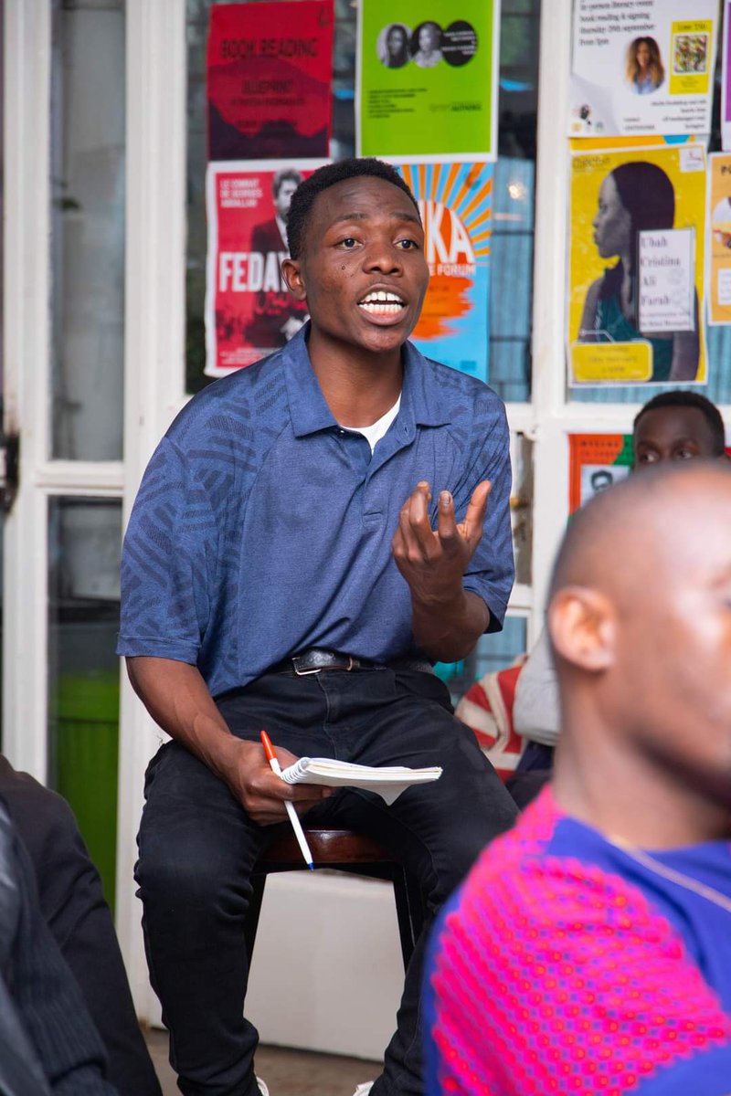 ArtsDecolonize's tweet photo. A society that has a conversation together stays together,always. Past,present and future conversations need to be heard. This ensures that as artists and people we understand where we are coming from and going David Kim Khisa 
#decolonizeartsplatform 
#davidkimkhisa 
#dapping https://t.co/vtAvVDWuNH