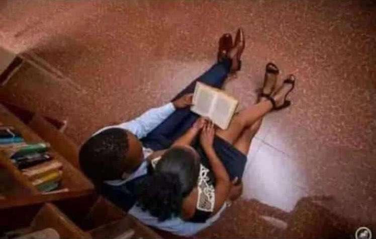 Men, one day invite her for a sleepover then surprise her with the scripture 🏌️