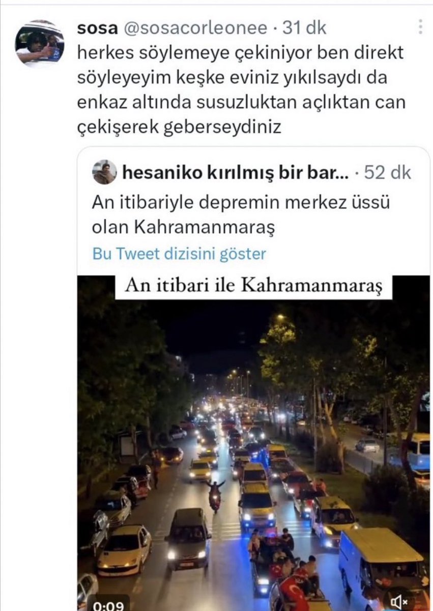 ruhurevanolmus's tweet photo. Allah şahidim olsun bende seni @sosacorleonee bu tweetin yüzünden savcılığa dilekçe verip bütün Kahramanmaraş’tan özür diletmezsem ela değilim https://t.co/heo3orWiGy