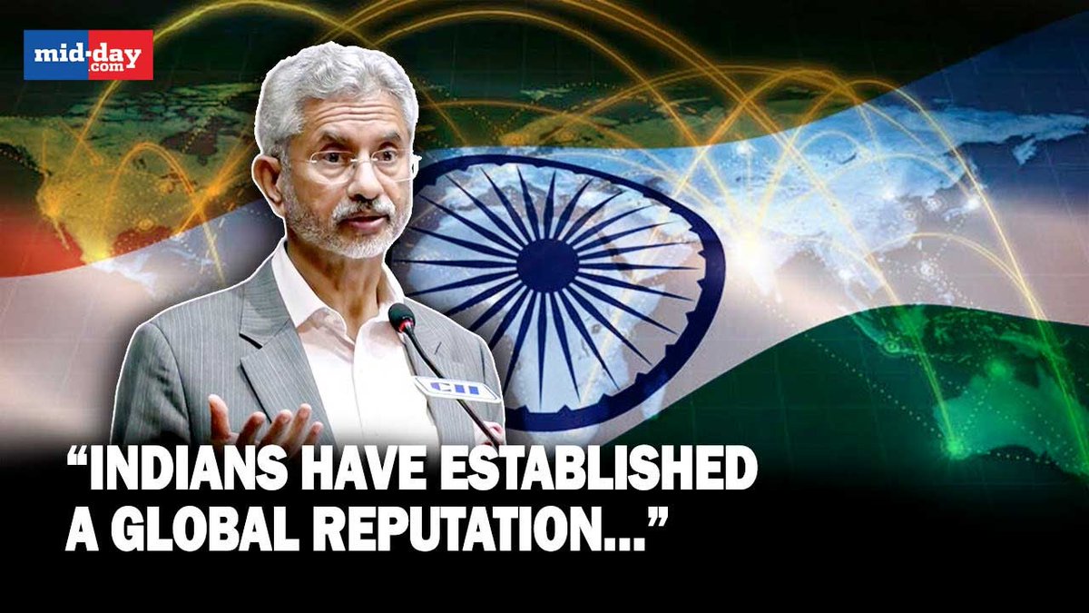 mid_day's tweet image. 'Indians Have Established A Global Reputation', S Jaishankar In Sweden

Watch Video: youtu.be/TZSRe2OAqg4

#SJaishankar #GlobalReputation #Indians #Sweden