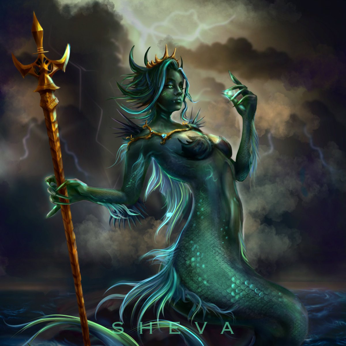 Good morning mermay 🧜🏼‍♀️

SIRENA🔱
0.05 on KO

knownorigin.io/gallery/303880…