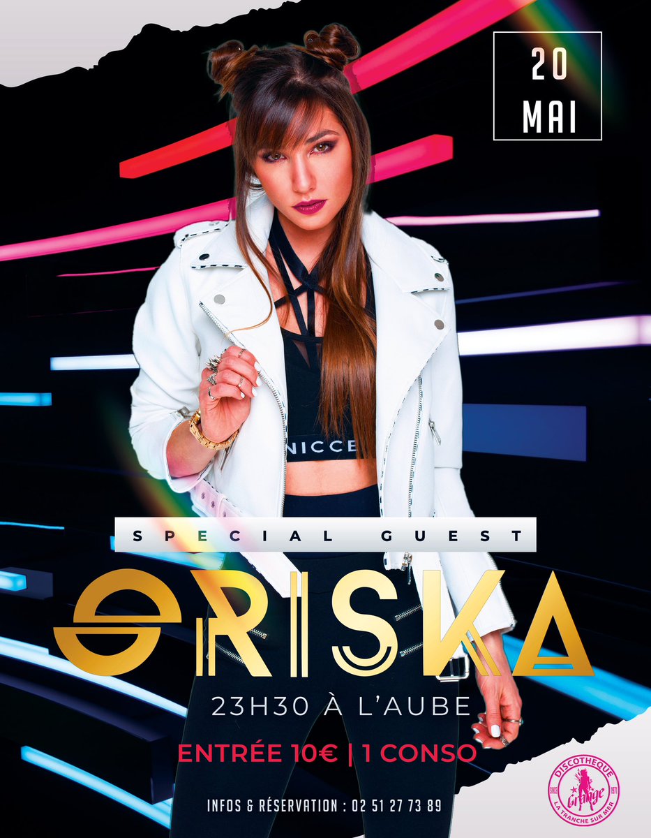 Agenda de ce weekend 🥳
#TEAMGRANGEURS ♥️ #LAGRANGE
SAMEDI 20 MAI 
SPECIAL GUEST 🎧 <a href="/OriskaOfficiel/">ORISKA</a>
