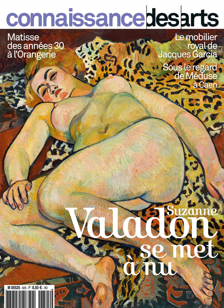 Ce mois-ci dans Connaissance des Arts 👉 trib.al/gAuzRd0
👩‍🎨 Suzanne Valadon <a href="/PompidouMetz/">Centre Pompidou-Metz</a> 
🎨 Matisse <a href="/MuseeOrangerie/">Musée de l'Orangerie</a> - <a href="/MuseeOrsay/">Musée d'Orsay</a> 
🎭 Sarah Bernhardt <a href="/PetitPalais_/">Petit Palais</a> 
📷 Elliott Erwitt <a href="/museemaillol/">Musée Maillol</a> 
🏰 Antoine Caron <a href="/chateau_ecouen/">musee_renaissance</a>