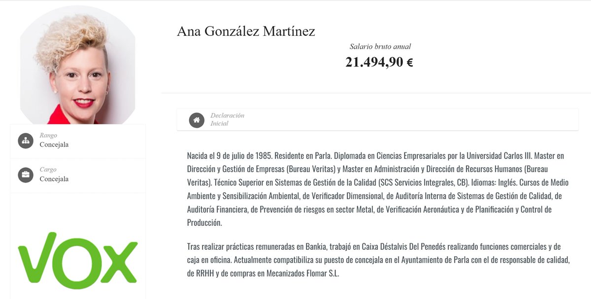 Detenida Ana González Martínez, actual concejala en el Ayuntamiento y número tres en la lista del 28-M por Vox en Parla
Más de un kilo de cocaína, diversa cantidad de marihuana, diversos utensilios para la venta y tráfico de las sustancias, diversas armas cortas y largas y su