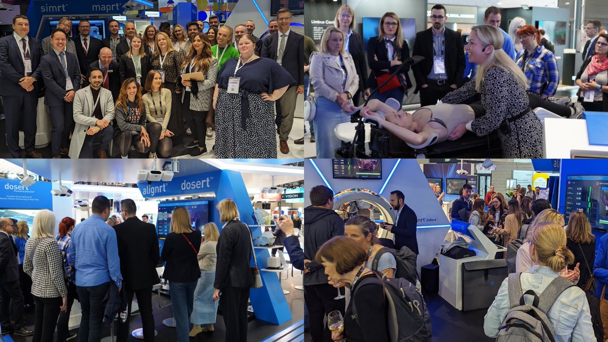 VisionRTLtd's tweet photo. Last day of #ESTRO23

But there's still time to come by and find out why Vision RT's booth (340) has been HEAVING the entire time.

It could be the coffee.
It could be our friendly team.

But most likely, it's the innovation.

Come find out what's new with SGRT. https://t.co/qMJajxYKjp