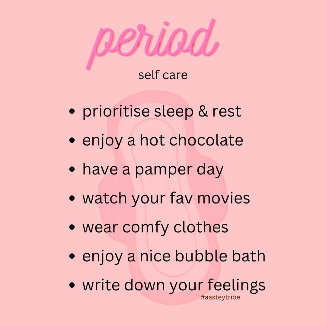 #liveaastey #aasteytribe #periodselfcare #selfcare #periodcare