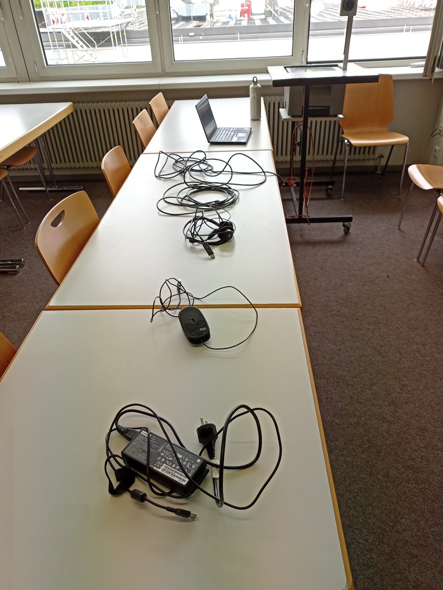 Sorry but when did this happen? Just setting up for a lecture and struck that this requires more cables than you need for a brain-computer interface (really, it does)