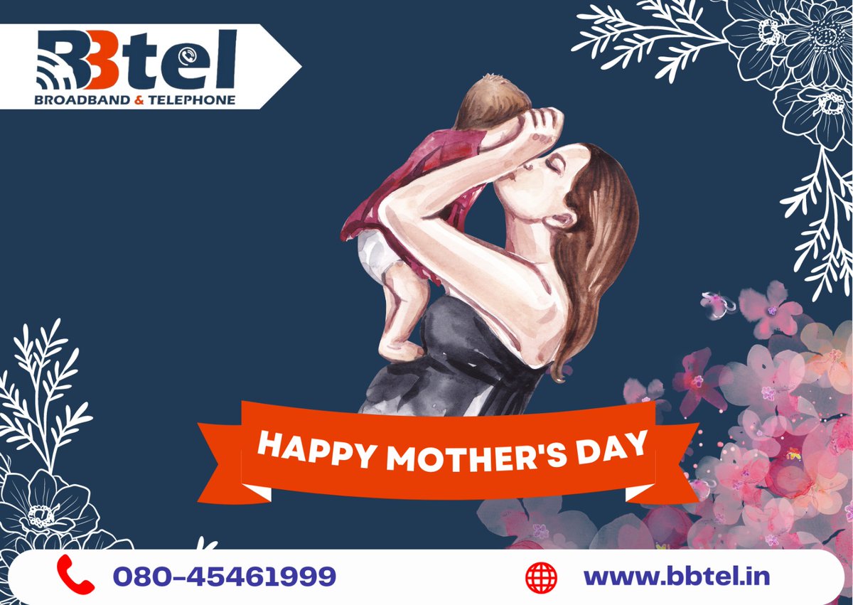 Happy Mother’s Day !!
#lovemom #motherslove #HappyMothersDayToAllMomsOutThere #loveyoumom #mothersday #mom #broadband #broadband #INTERNET #WIFI #internetserviceprovider #HighSpeedInternet #fibre  #Fastinternet #fiberoptic #InternetConnection  #serviceprovider #internetandservice