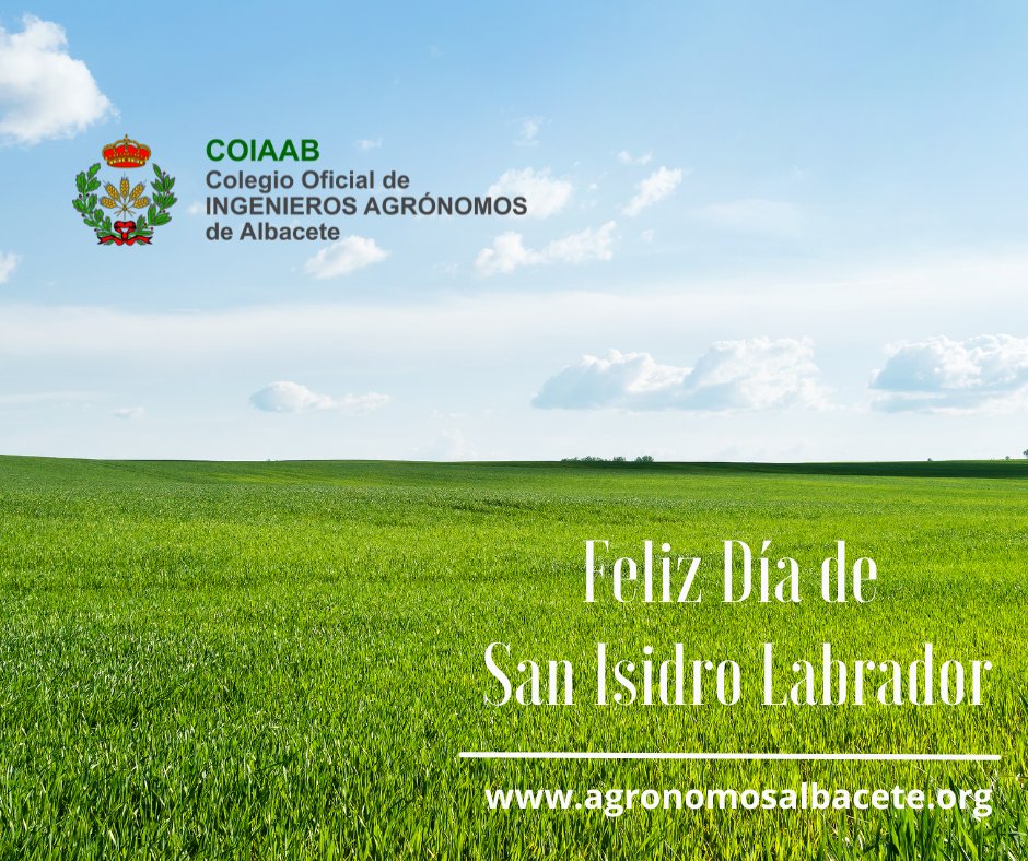 ¡Feliz día de San isidro Labrador 2023!