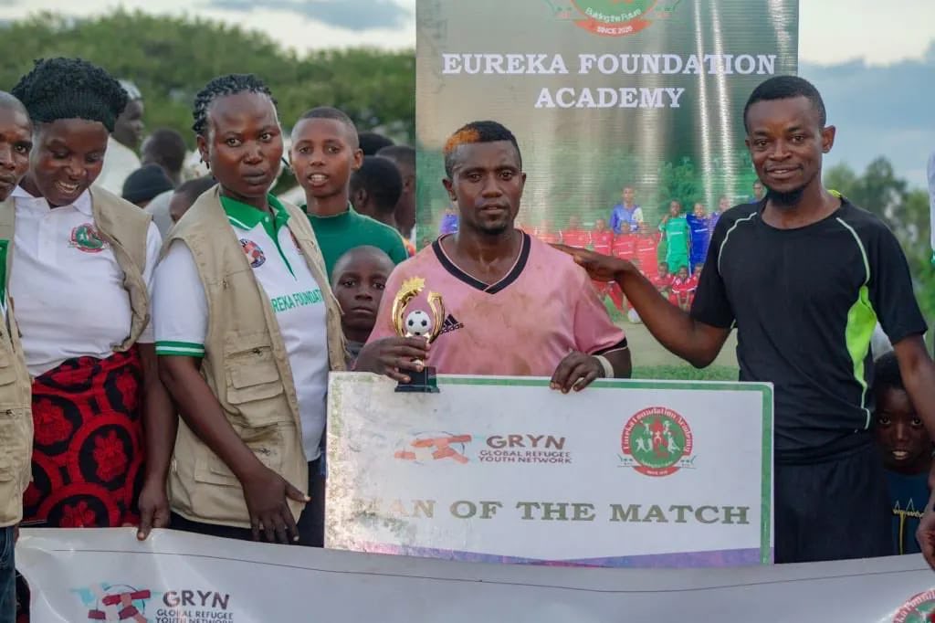 EurekaFoundati2's tweet image. It's a a great opportunity for the Eureka Foundation Academy tournament under Vijana Tusongembele Project was successfully launched and begun on 12th May 2023
It was emphasized to all participants that this brings us together uniting for change...
#sports #refugees #hostcommunity