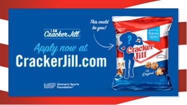 #ad Let’s celebrate the young women who inspire us! I’m partnering with @crackerjackUSA to find the next Cracker Jill® athletes, and we want to hear from you. Share your story and view rules at CrackerJill.com. Who knows – this could be you on the bag! #IAmCrackerJill