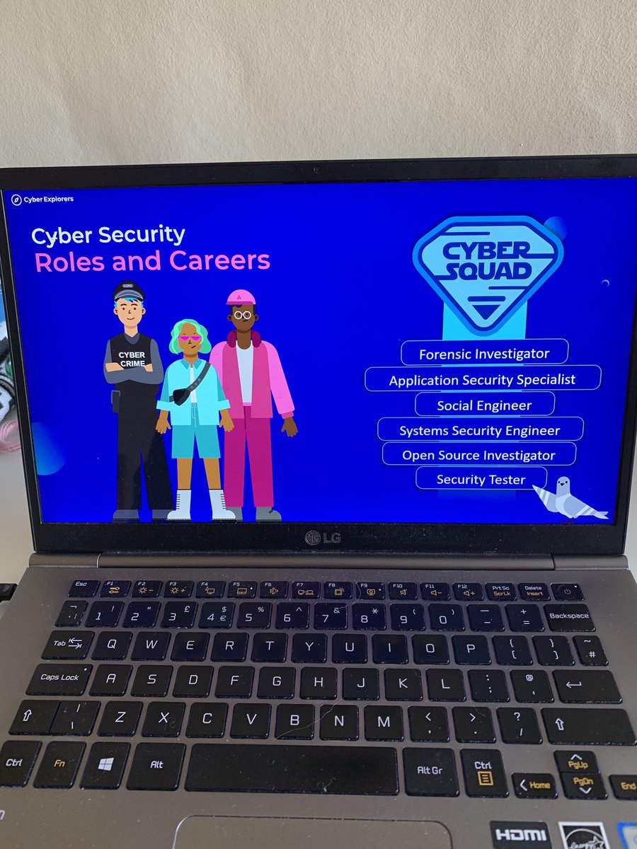 SiddiquiEdu's tweet image. Great start to the week running virtual #cyberexplorers sessions with fab year 9 students. 

So interesting being a floating head in these virtual sessions but feedback and engagement was great :) 

If you work in a secondary school do check it out:) #cybersecurity #cybercareers