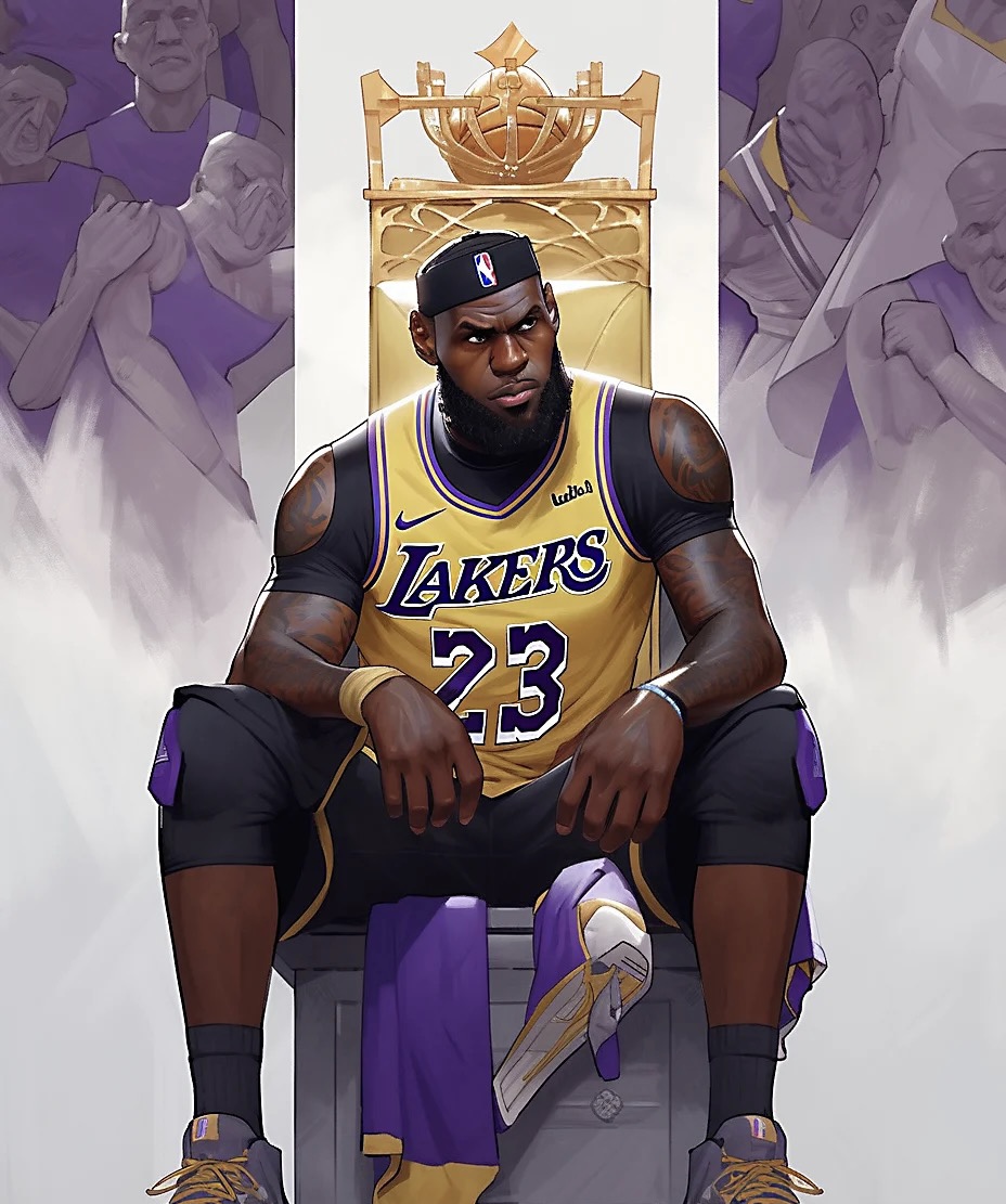 AiBall_ai's tweet image. Cool boy! #LeBronJames !
#AIBALL #MidjourneyAI #web3 #NFTs