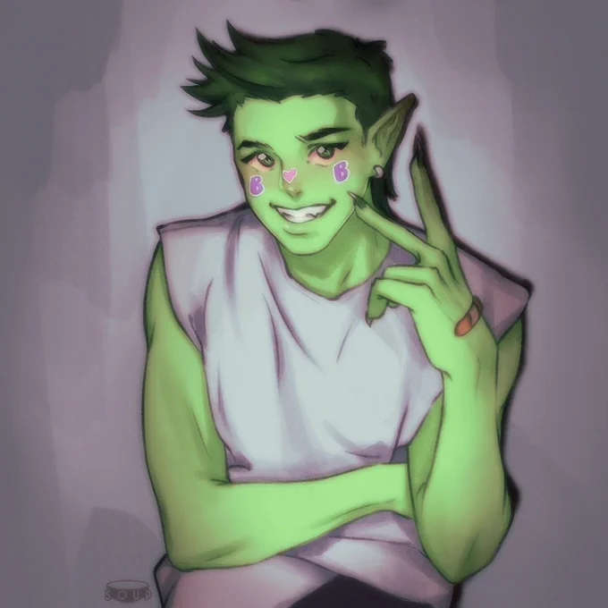 B B #beastboy #TeenTitans