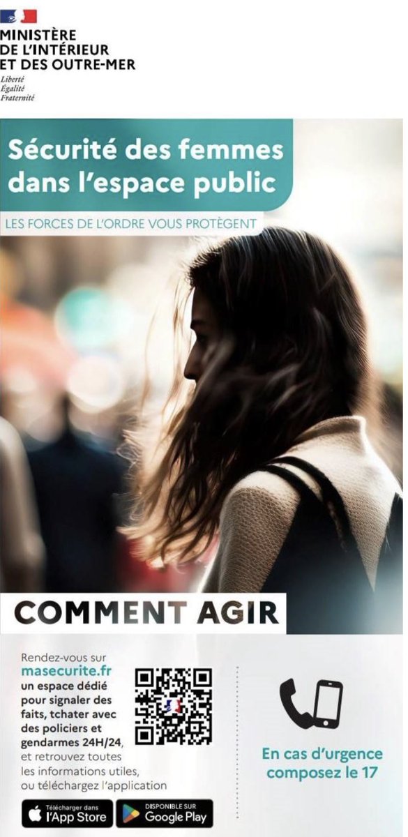 GDarmanin's tweet photo. Grande opération sur la sécurité des femmes dans l’espace public 👇

👉5 millions de flyers distribués à partir du 30 mai et tout au long de l’été par les policiers et les gendarmes.
👉partout en France, lors de patrouilles dans les transports en commun, dans la rue, etc.
👉pour informer et rappeler à chacune et chacun les gestes à avoir lorsqu’on est témoin ou victime d’une agression.