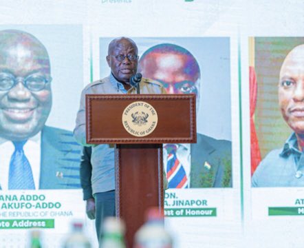 OoooKuntu's tweet photo. GIADEC Will Ensure Value-Addition To Bauxite To Prevent Raw Exports – Akufo-Addo
https://t.co/yViS5vEIle
#BouncingBackBetter
#BuildingGhanaTogether
#IMF #Dollars #Cedis https://t.co/nxFnikguZd