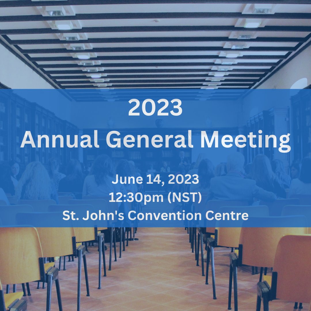 <a href="/EventAtlantic/">EventAtlantic</a> members &amp; interested individuals from the industry are welcome and encouraged to attend the Society's 2023 Annual General Meeting.

An overview of the organization &amp; financial statements will be presented, &amp; the election to the Board of Directors will be conducted.